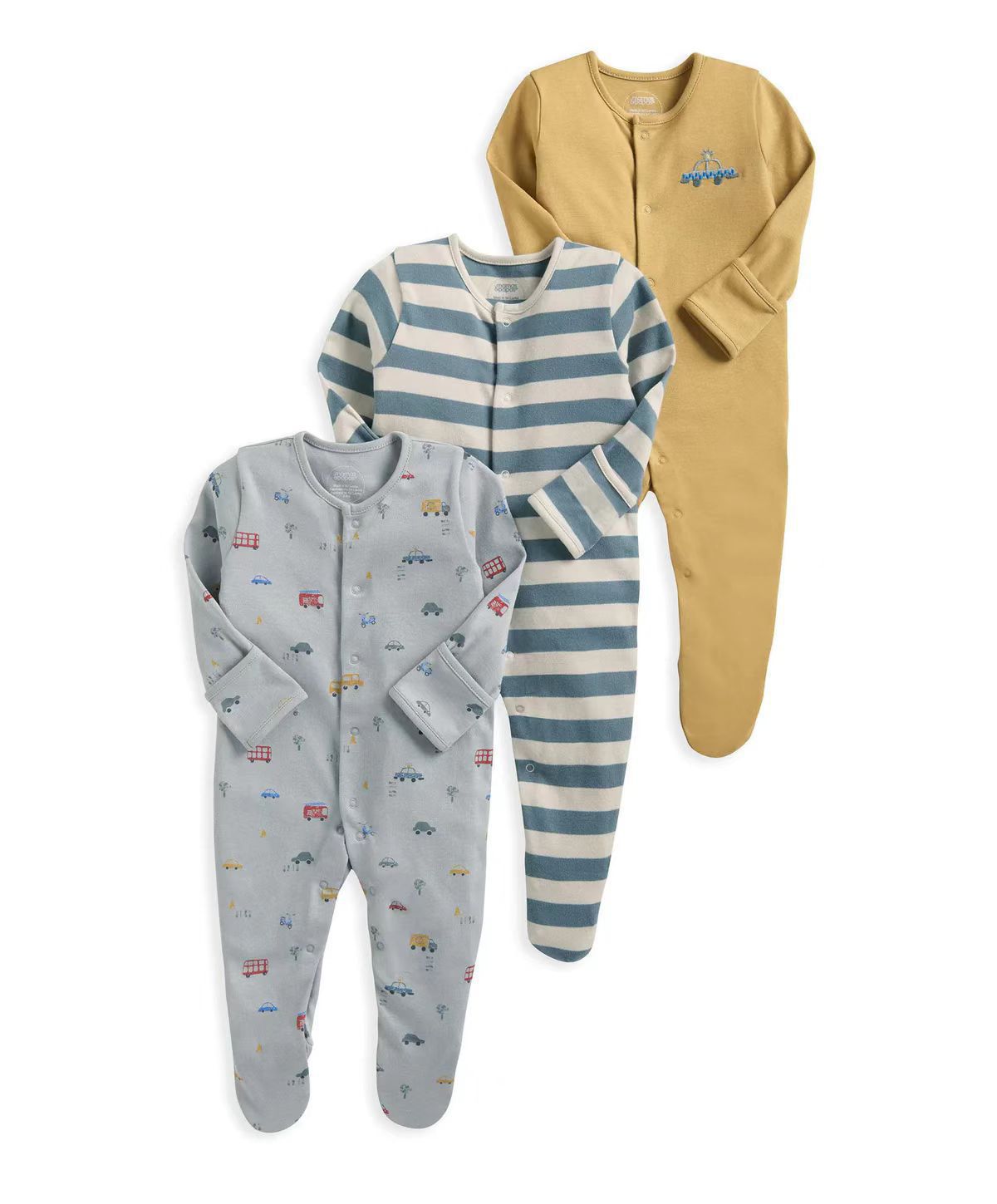 Baby Clothing Gender Neutral - 3Pcs/Lot Newborn Cotton Baby Romper Spring