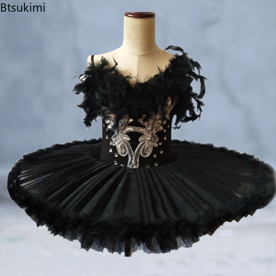 Baby Clothing Size - Professional Ballet Tutu Pancake Children Black