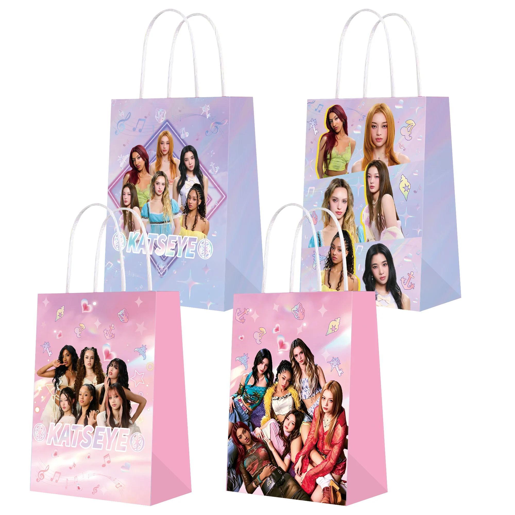 Baby Clothing Sets Boy - 12pcs/Set Katseye Handbag Kpop Girl Birthday