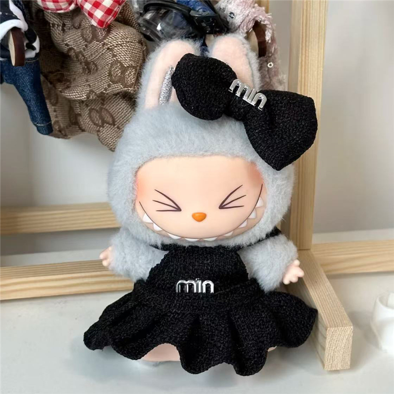 15 17cm For Labubu Doll Korean - Baby Clothing Unisex 评论和价格