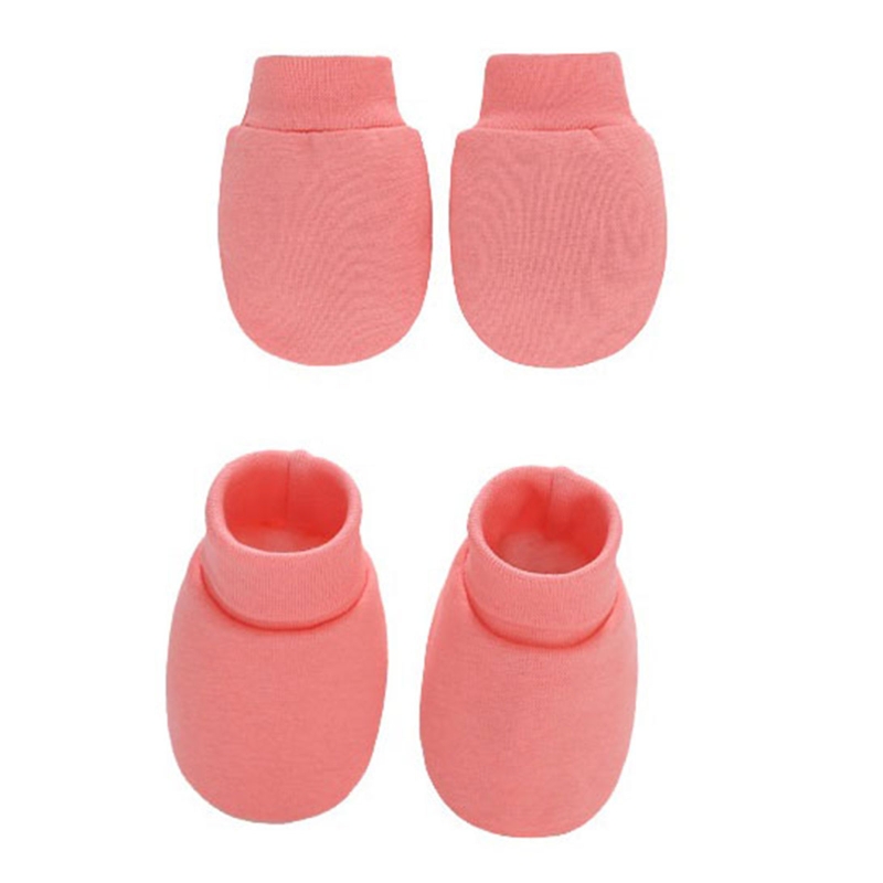 Baby Soft Cotton Gloves Foot C - Baby Mittens Scratch 评论和价格