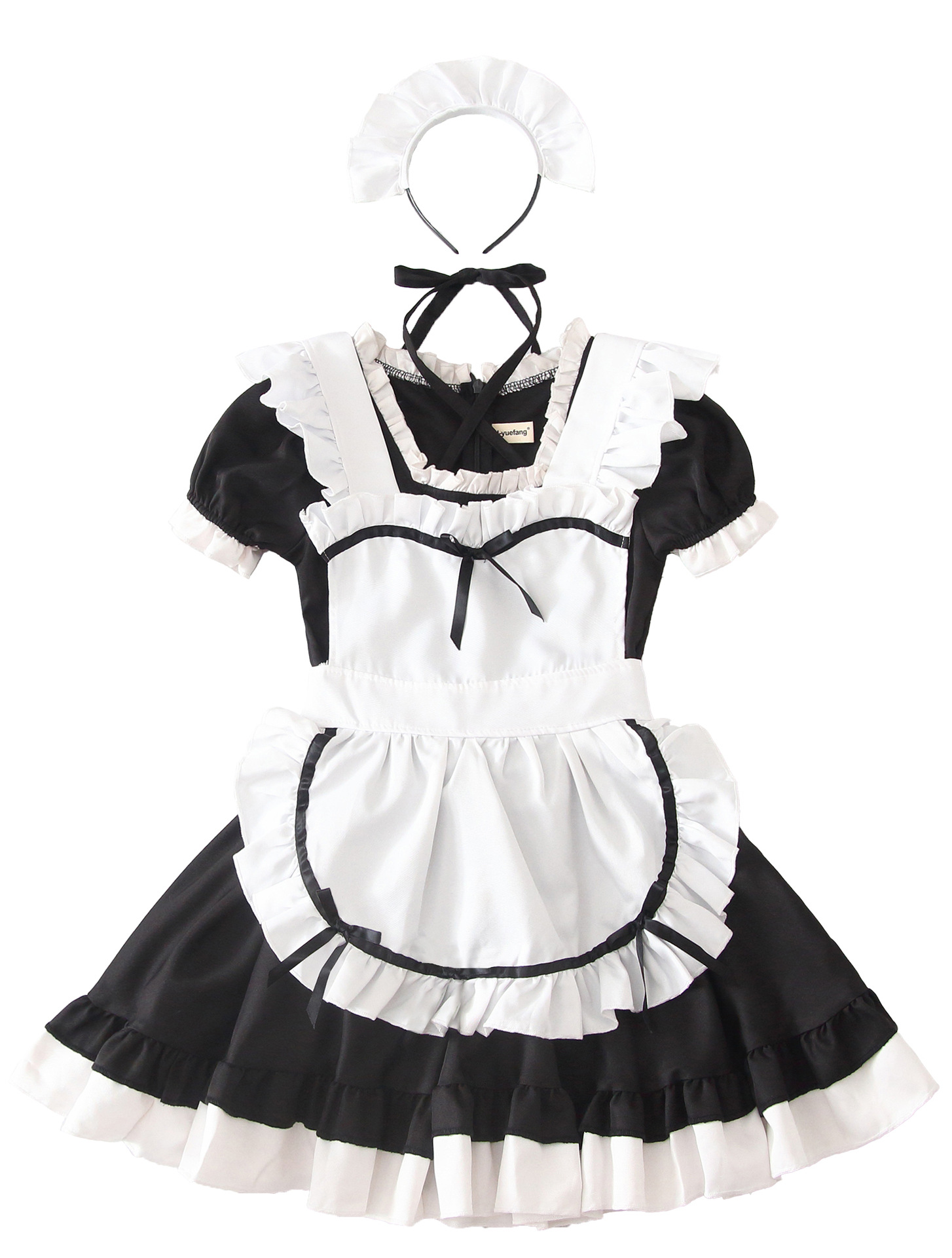 Maid Cosplay Lolita Costume Dr - Baby Clothing Size 评论和价格