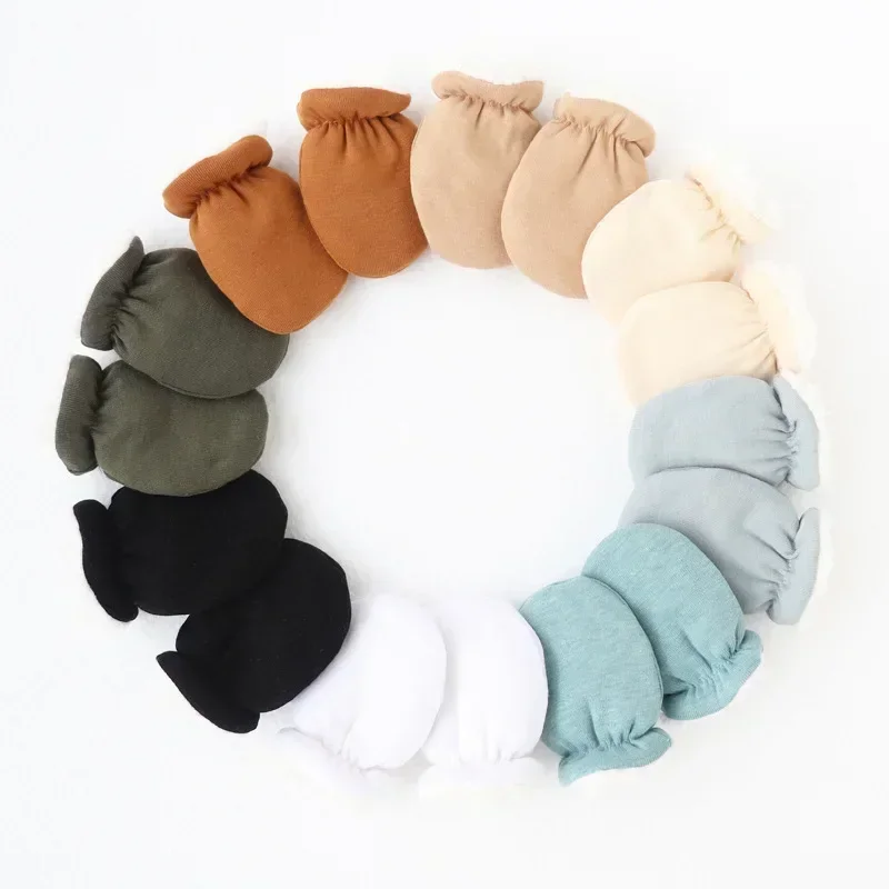Warm Wool Newborn Mittens for  - Baby Mittens Scratch 评论和价格