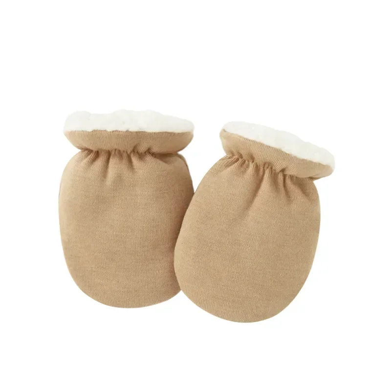 Warm Wool Newborn Mittens for  - Baby Mittens Scratch 评论和价格