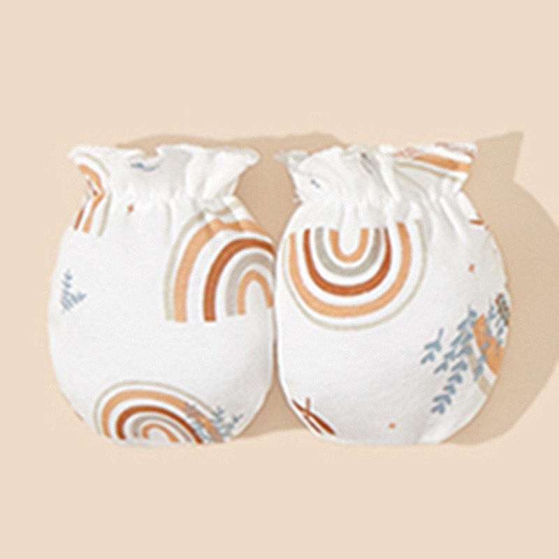 Baby Cotton Mittens 0-6 Months - Baby Mittens Scratch 评论和价格
