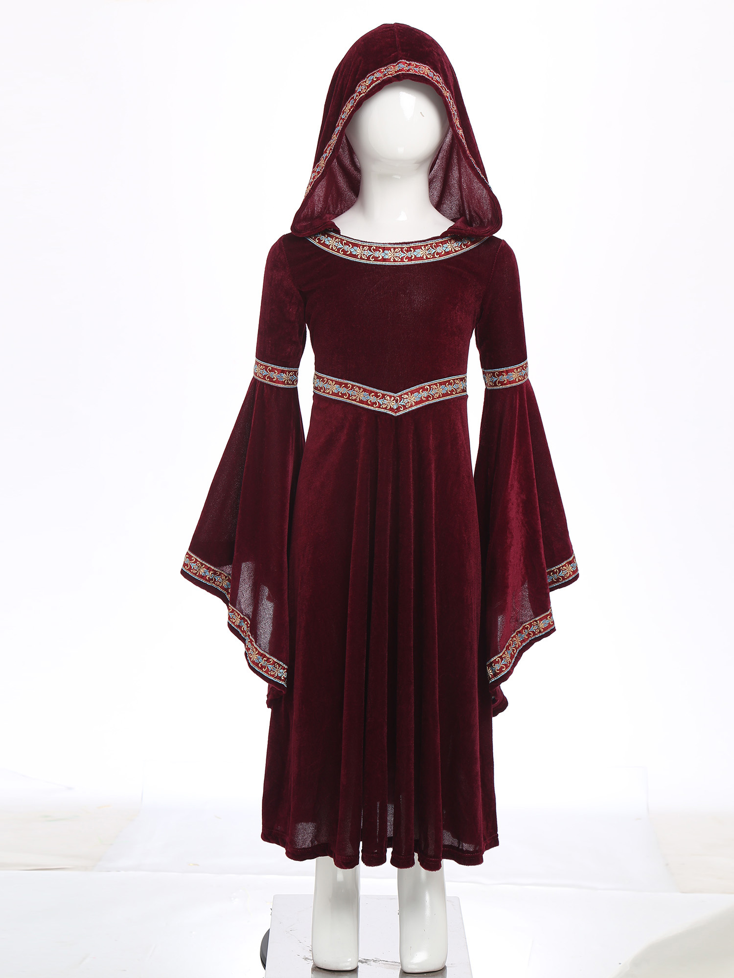 Hooded Medieval Princess Costu - Baby Clothing Size 评论和价格