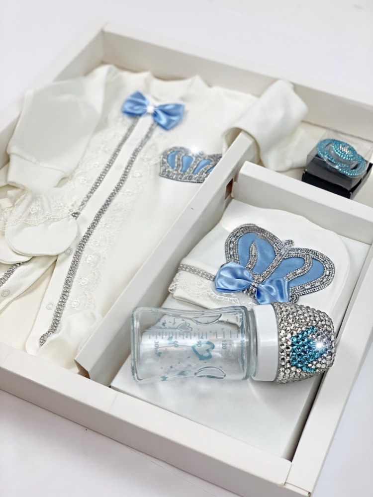 Dollbling Newborn Set Baby's S - Baby Mittens Scratch 评论和价格