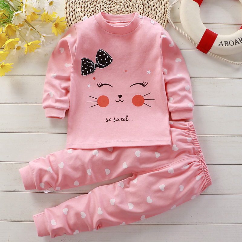 Autumn Sleepwear Pajamas For G - Baby Clothing For Sleep 评论和价格