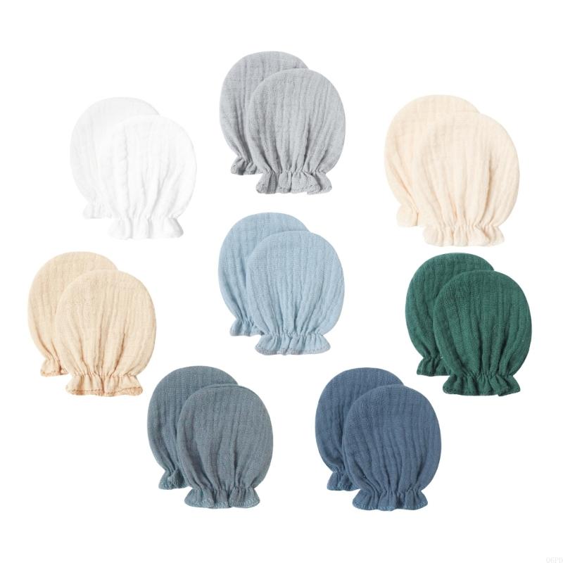 1 Set Baby Mittens for Newborn - Baby Mittens Scratch 评论和价格