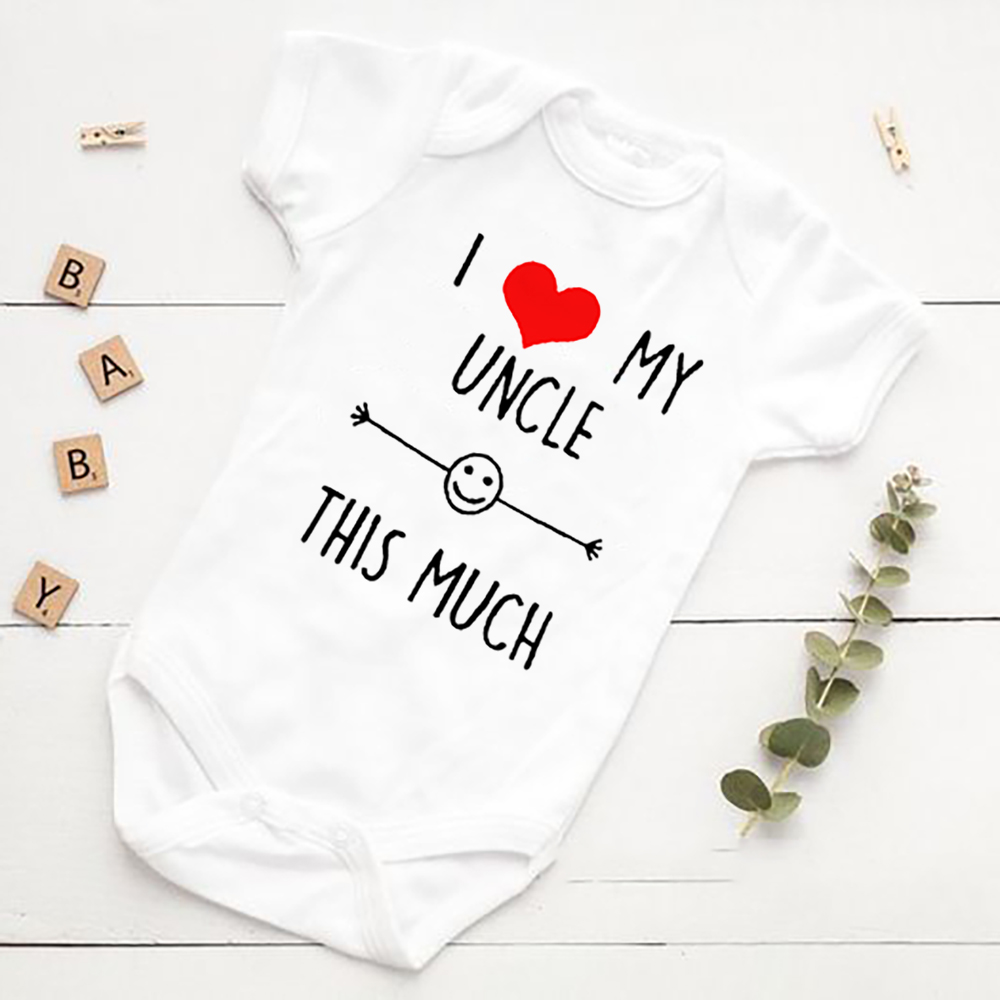 I Love My Uncle This Much Newb - Baby Clothing Gender Neutral 评论和价格