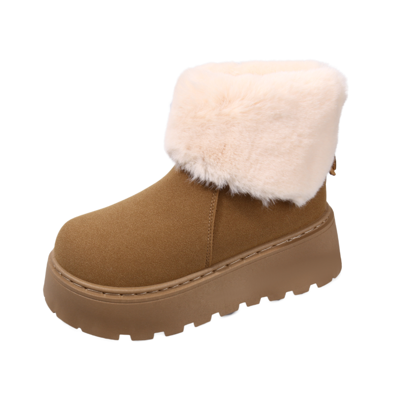 2026 Winter Women Fleece-Lined - Soft Sole Booties 评论和价格
