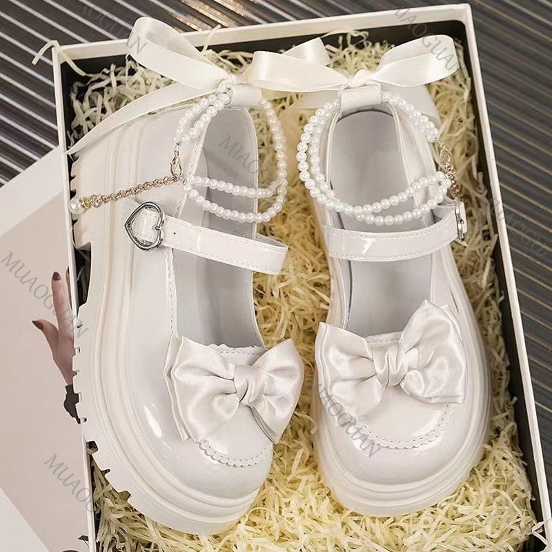 Sweet Lolita Bow Women Mary Ja - Baby Clothing Size 评论和价格