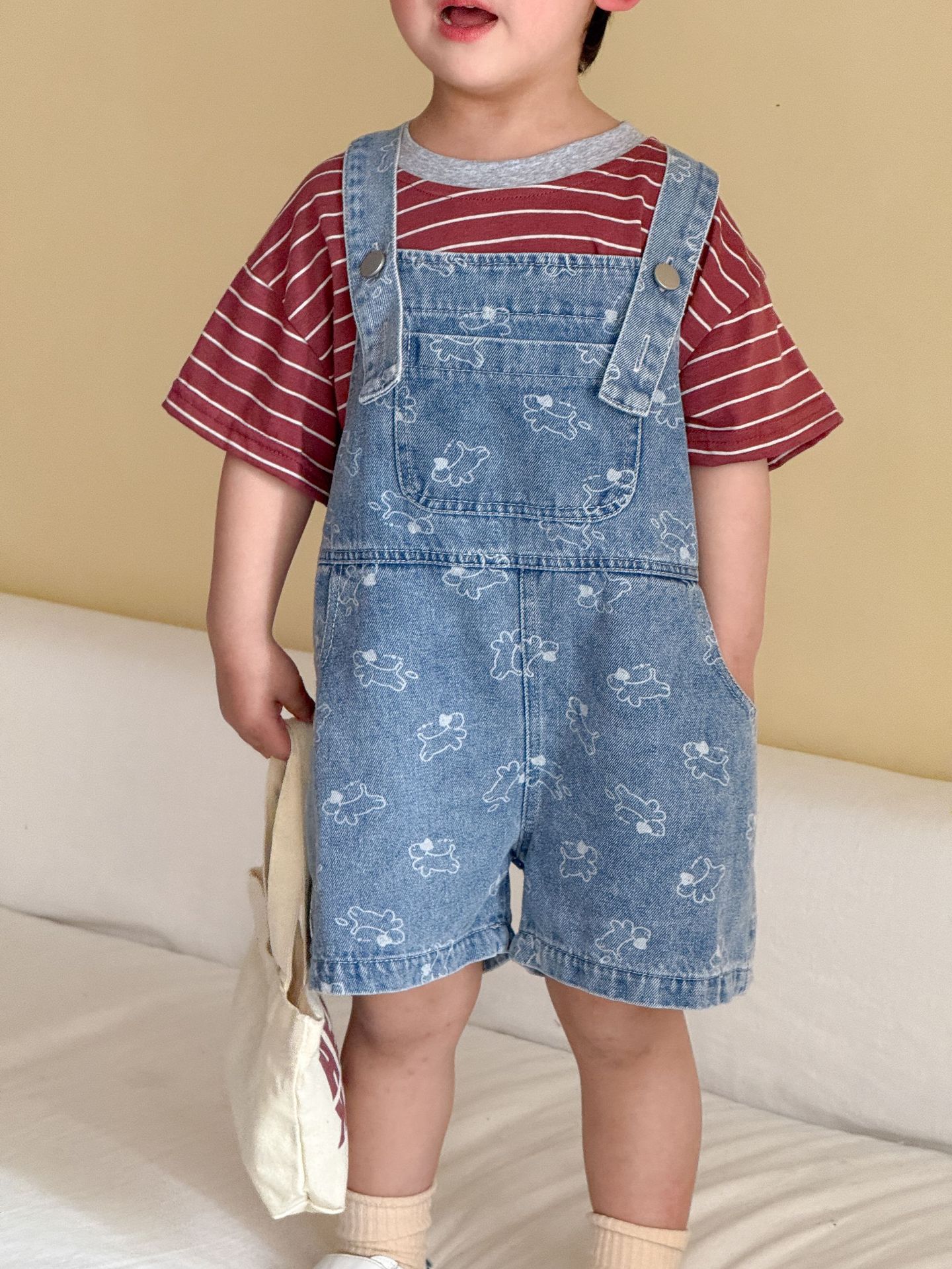 2026 Summer New Children Denim - Baby Overall Denim 评论和价格