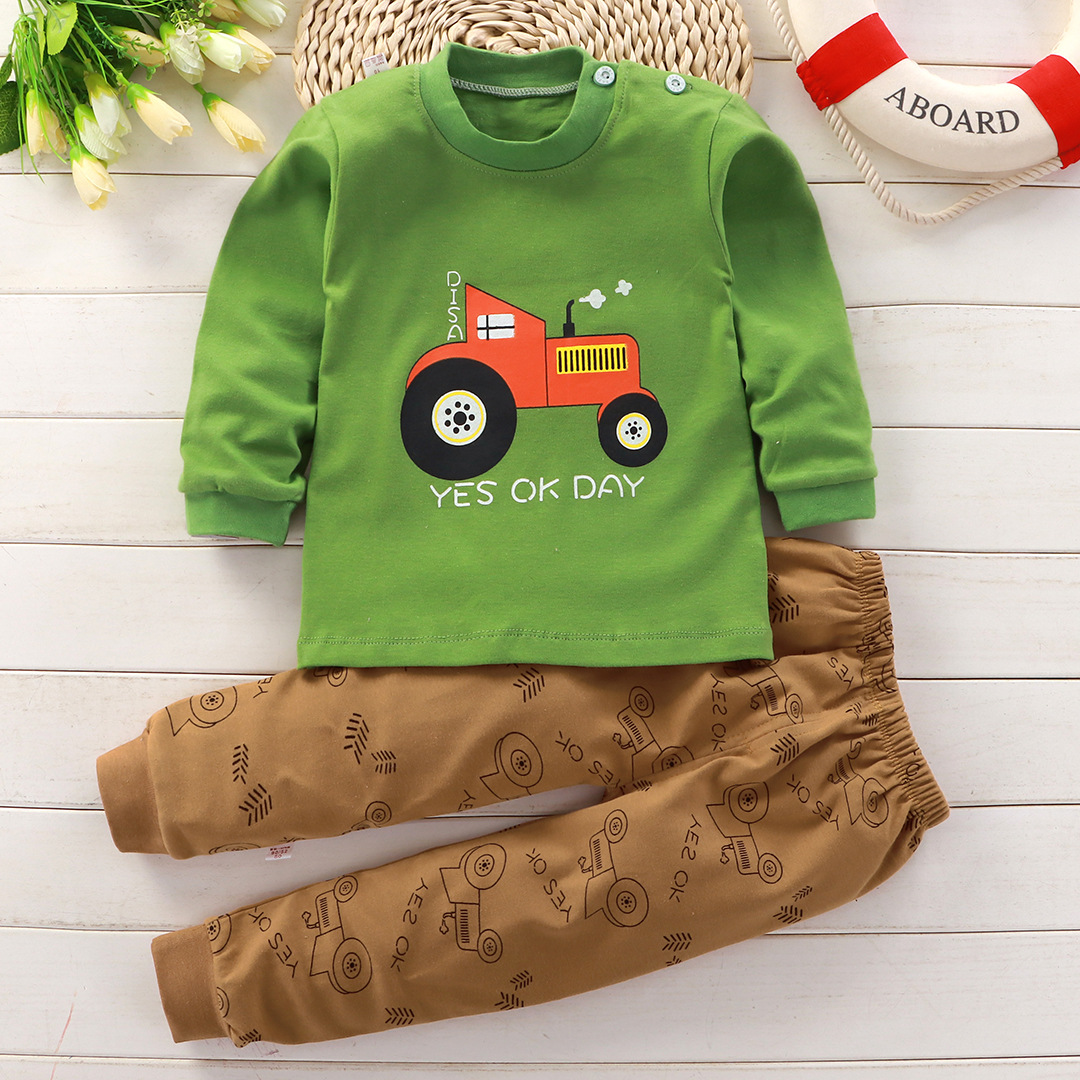 Autumn Sleepwear Pajamas For G - Baby Clothing For Sleep 评论和价格