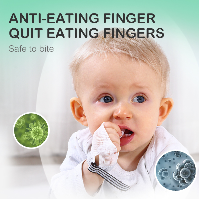 Baby Anti-eating Hand Gloves B - Baby Mittens Scratch 评论和价格