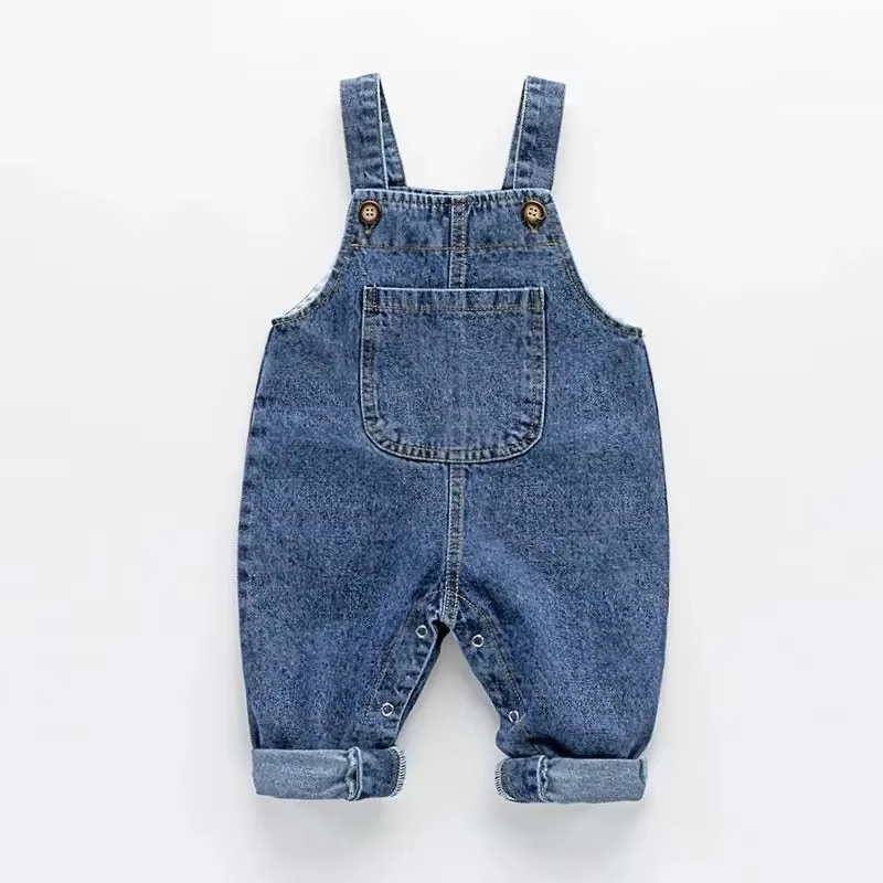 Spring and Autumn New Children - Baby Overall Denim 评论和价格