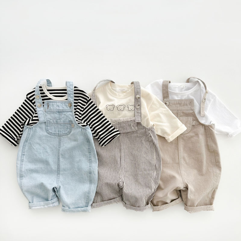 2025 Spring Summer Children Bo - Baby Overall Denim 评论和价格