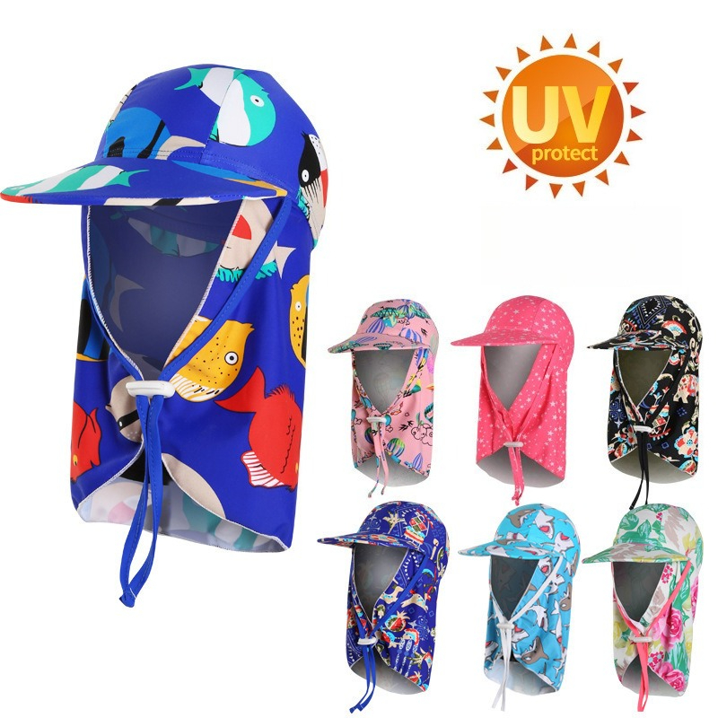 Kids Sun Protection Swim Hat W - Sun Hat Wide Brim 评论和价格