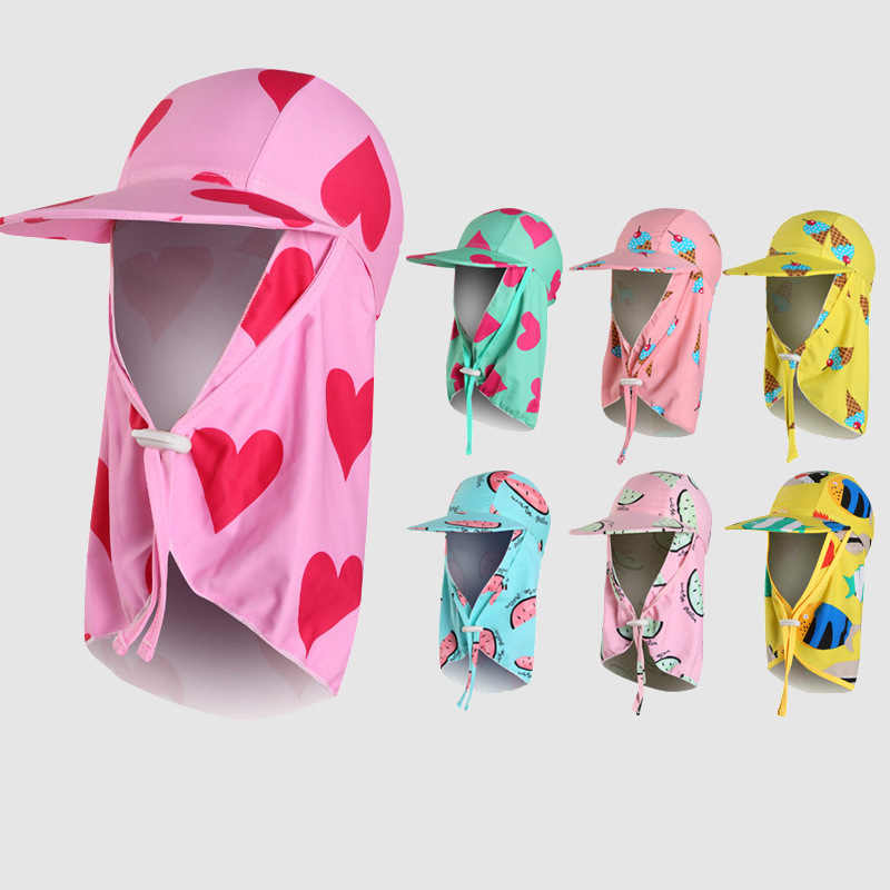 Kids Sun Protection Swim Hat W - Sun Hat Wide Brim 评论和价格