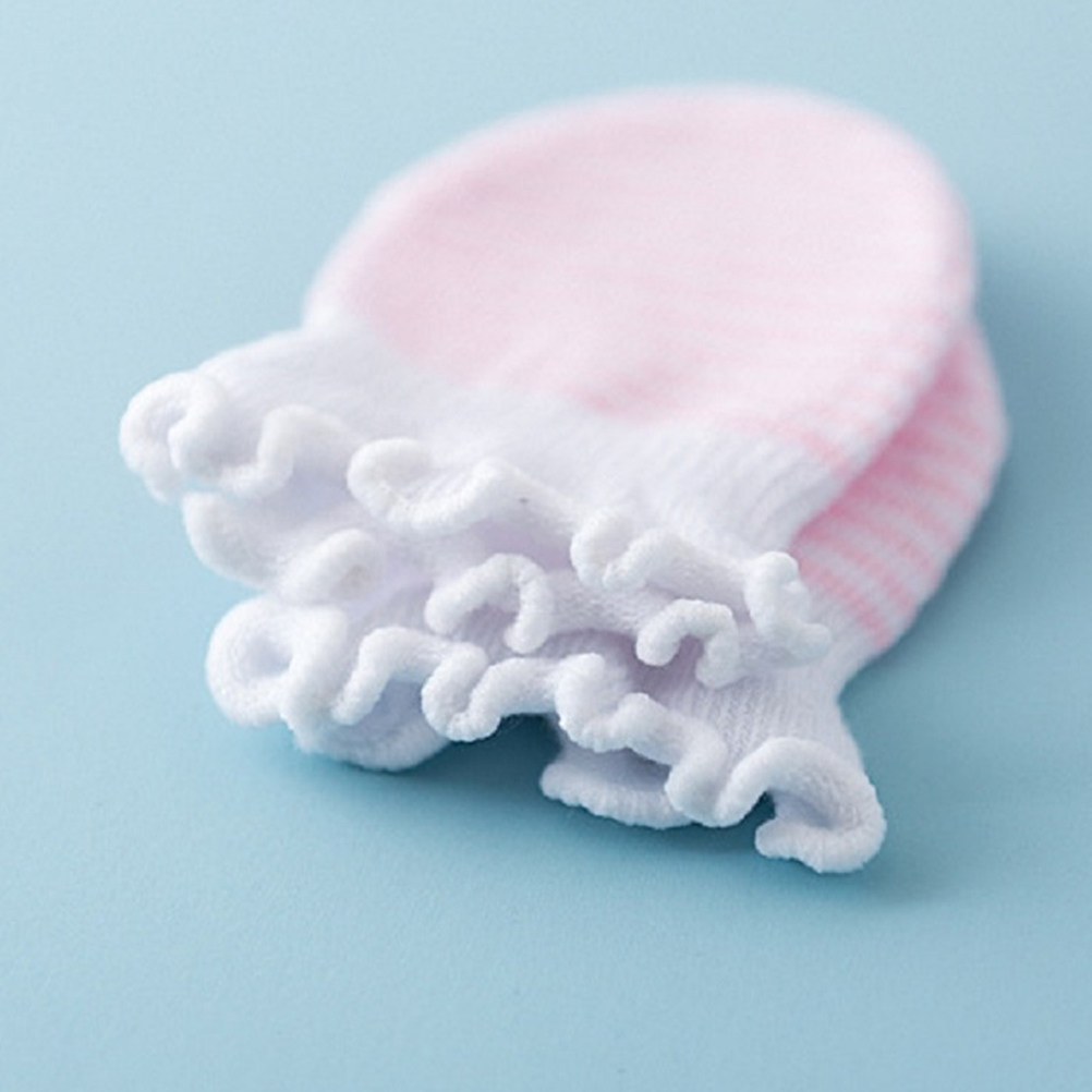 4Pairs Baby Socks Gloves Cotto - Baby Mittens Scratch 评论和价格