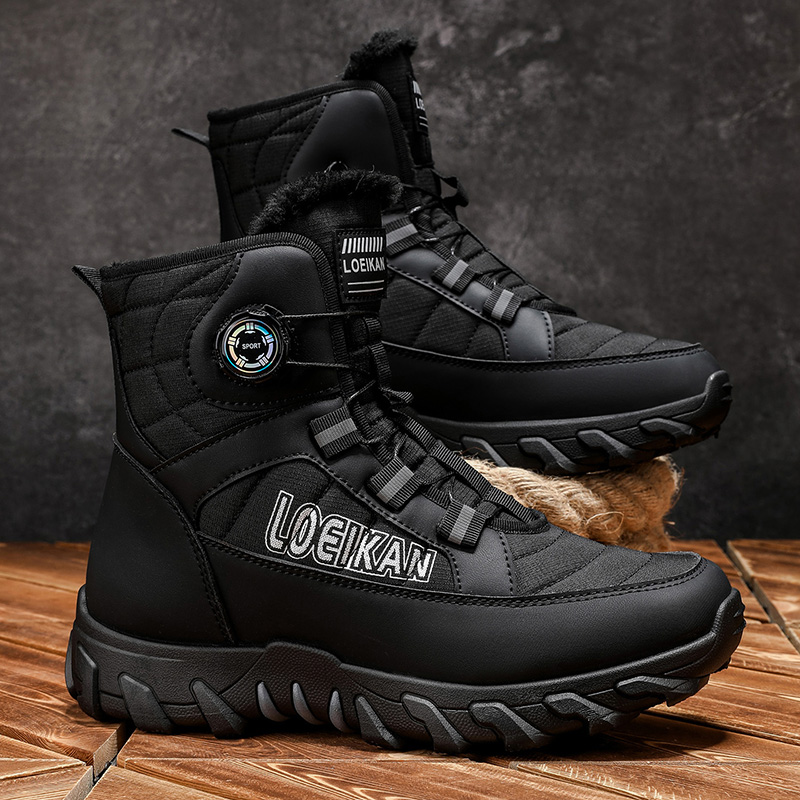 Men's plus size casual cotton  - Soft Sole Booties 评论和价格