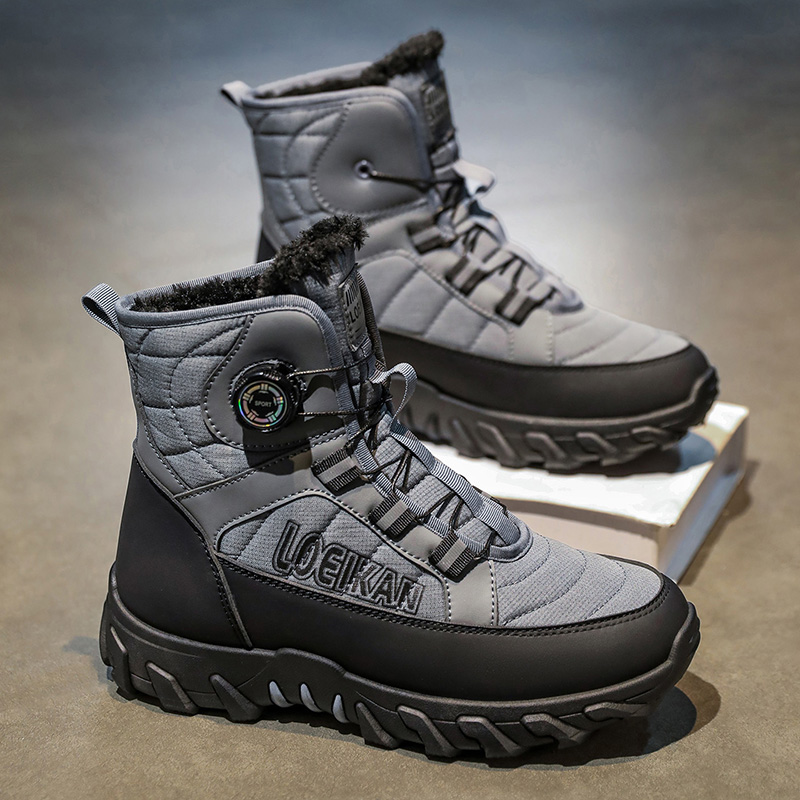 Men's plus size casual cotton  - Soft Sole Booties 评论和价格