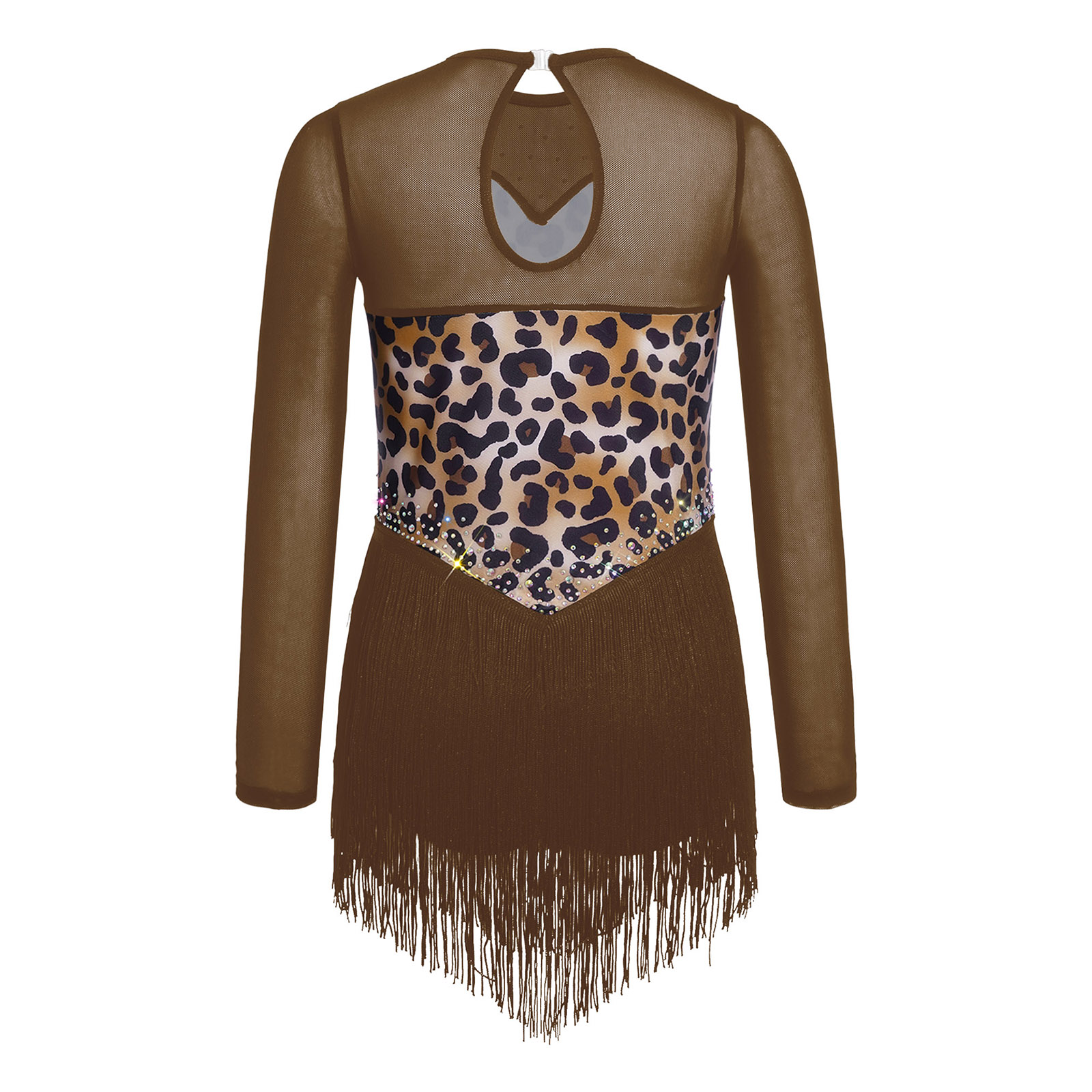 Girls Leopard Sheer Mesh Rhine - Baby Clothing Size 评论和价格