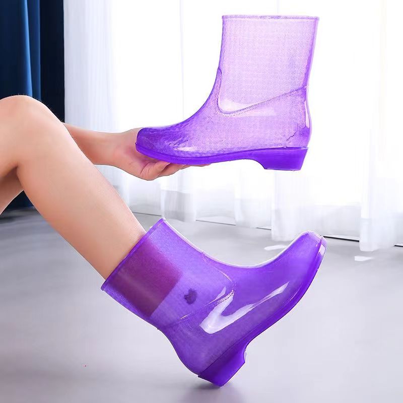 New Women's Rain Shoes Soft So - Soft Sole Booties 评论和价格