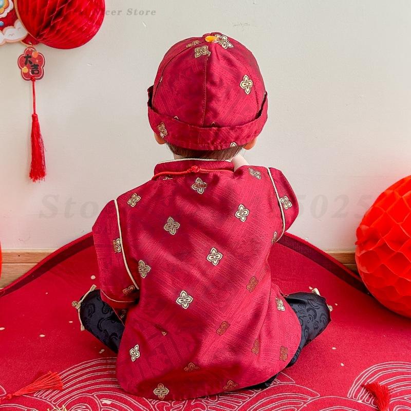 Kids Baby Traditional Tang Sui - Baby Clothing Sets Boy 评论和价格