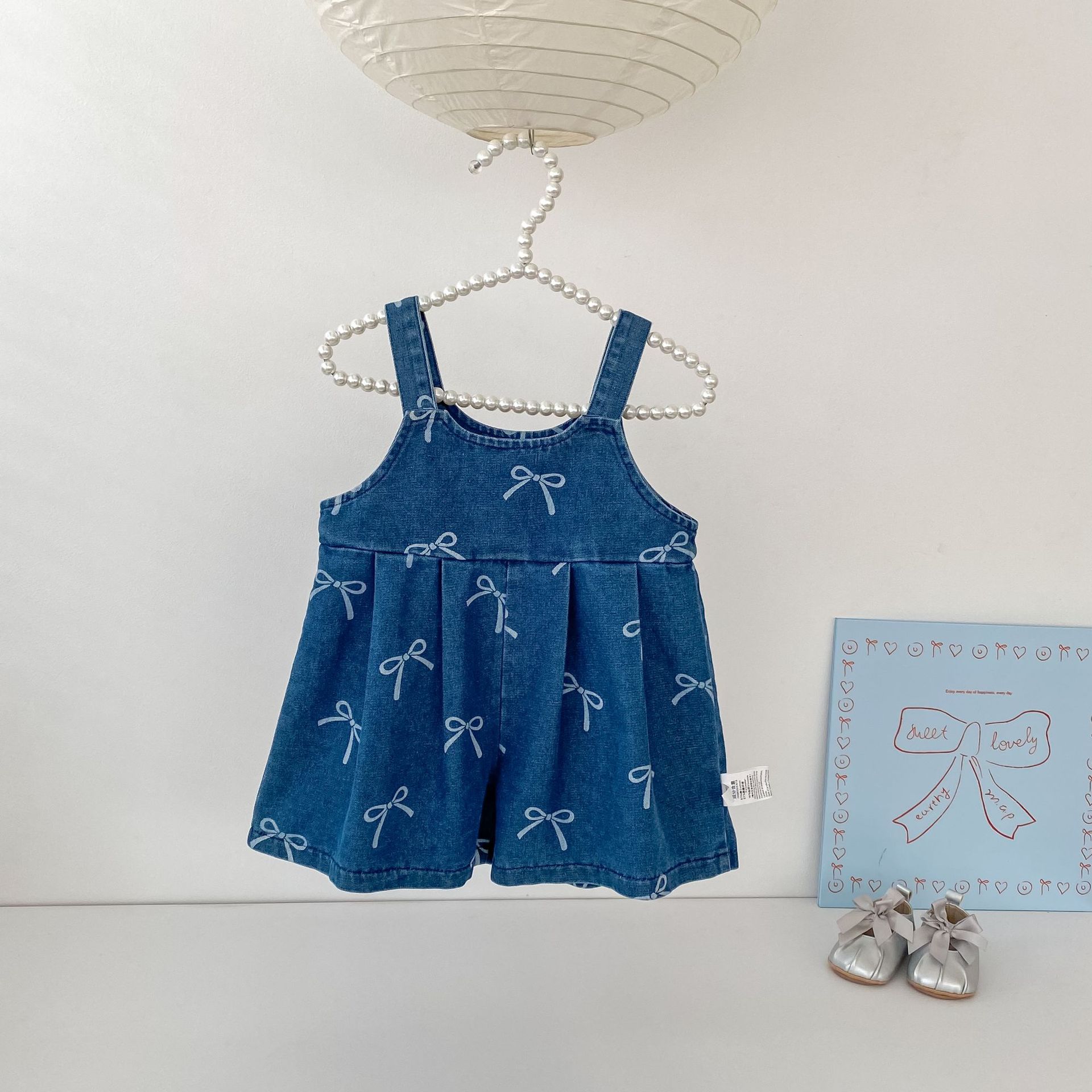 2026 Summer New Girls Sleevele - Baby Overall Denim 评论和价格