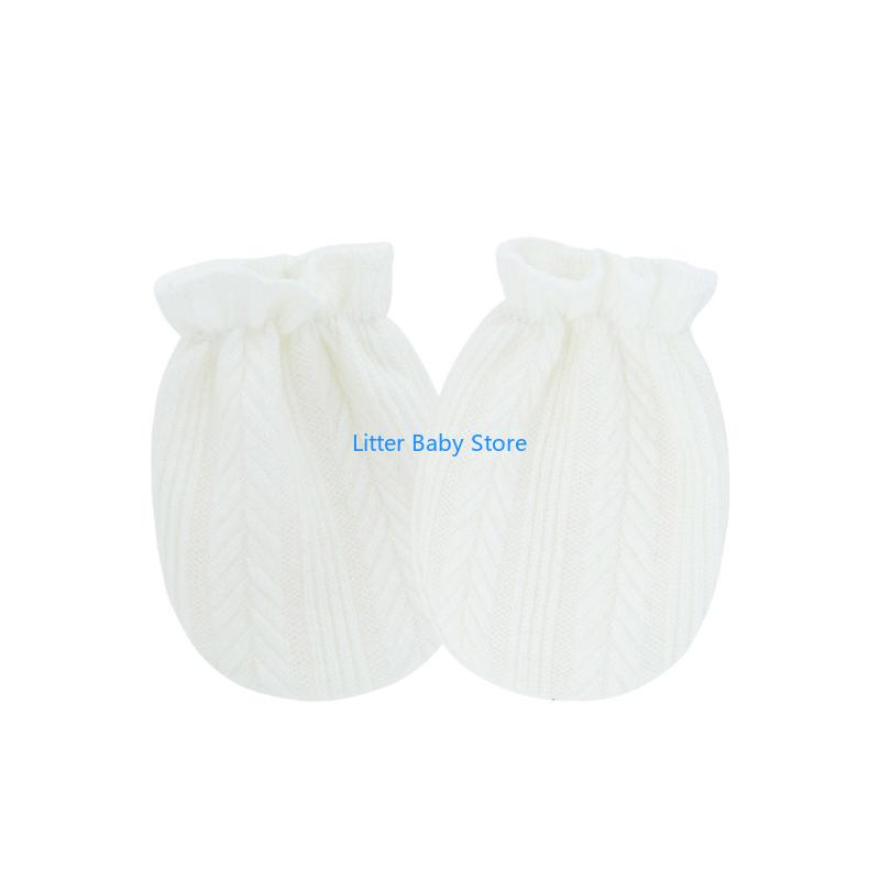 N80C Newborns Hand Protectors  - Baby Mittens Scratch 评论和价格