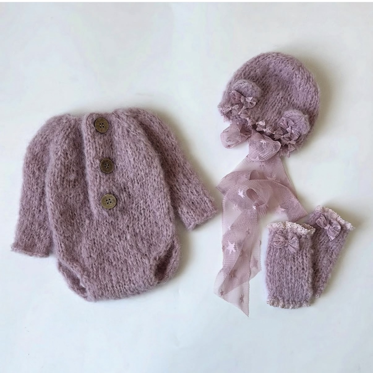 Newborn Baby Girl Knitted Romp - Baby Clothing On Sale 评论和价格