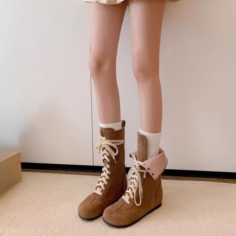 Fashion Inside Heightening Boo - Soft Sole Booties 评论和价格