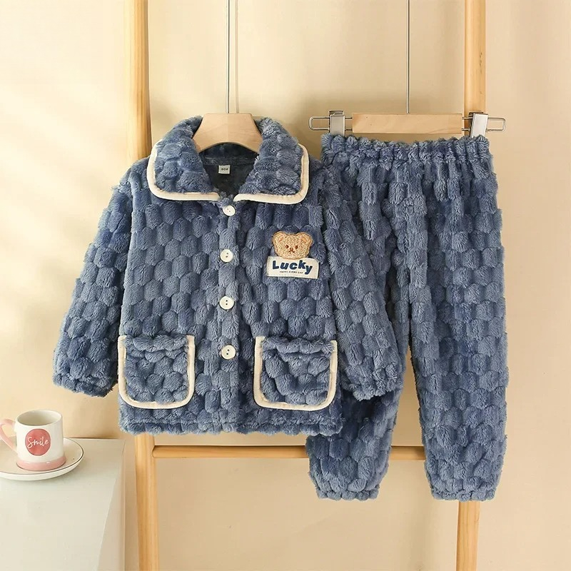 Kids Boys Girls Autumn Winter  - Baby Clothing For Sleep 评论和价格