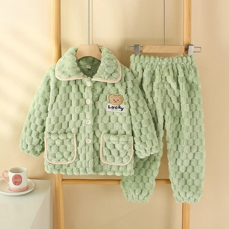 Kids Boys Girls Autumn Winter  - Baby Clothing For Sleep 评论和价格