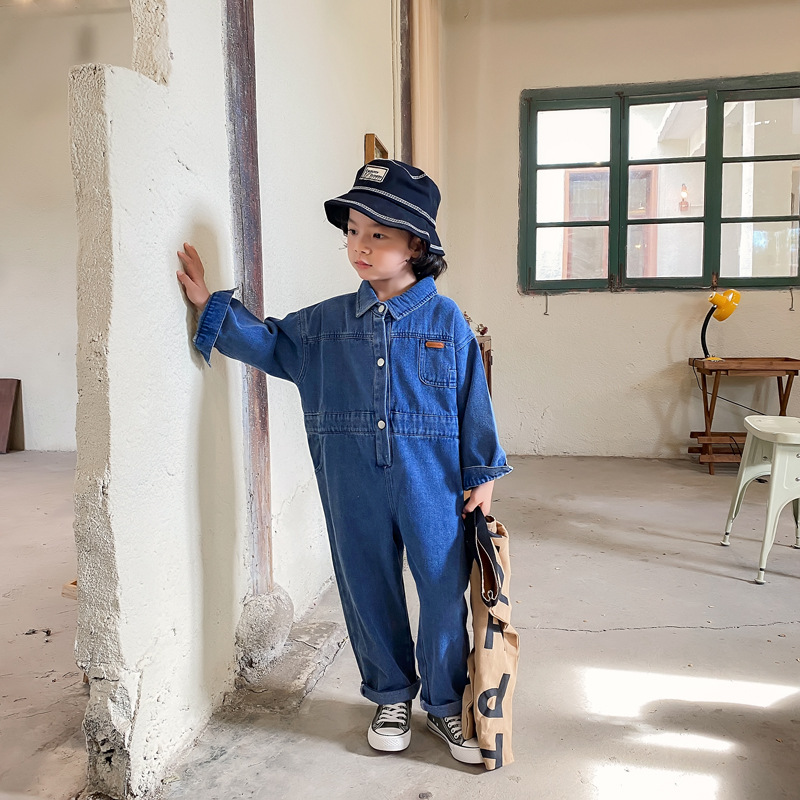 2024 Autumn Children's Denim O - Baby Overall Denim 评论和价格