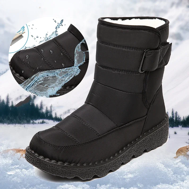 2025 Waterproof Snow Boots for - Soft Sole Booties 评论和价格