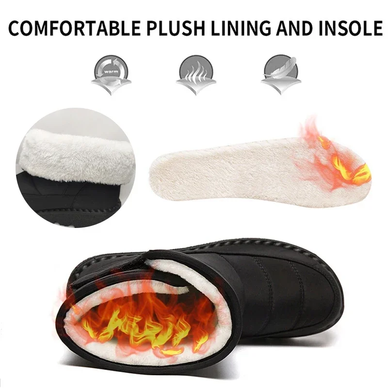 2025 Waterproof Snow Boots for - Soft Sole Booties 评论和价格
