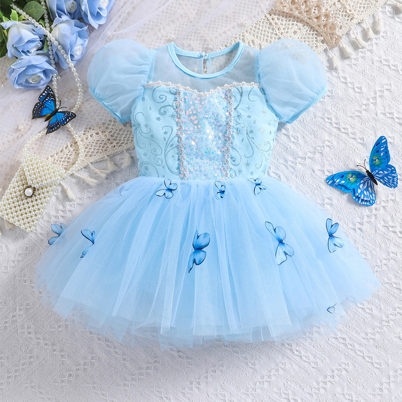 Cinderella Dancing Dress Girls - Baby Clothing Size 评论和价格