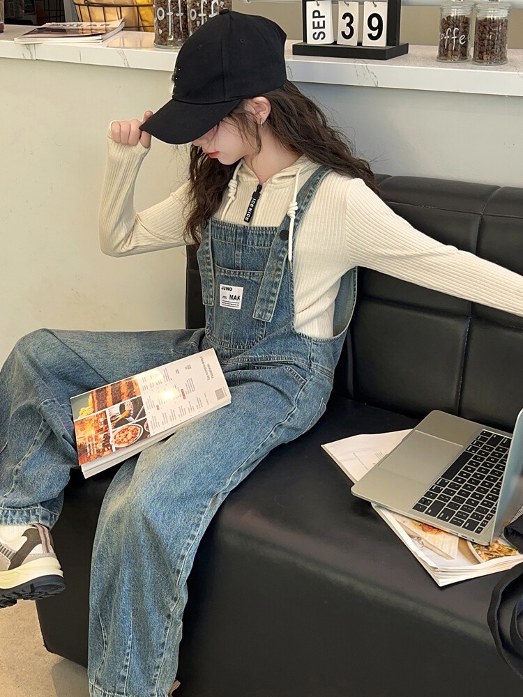 Spring Comfortable Baby Jumpsu - Baby Overall Denim 评论和价格