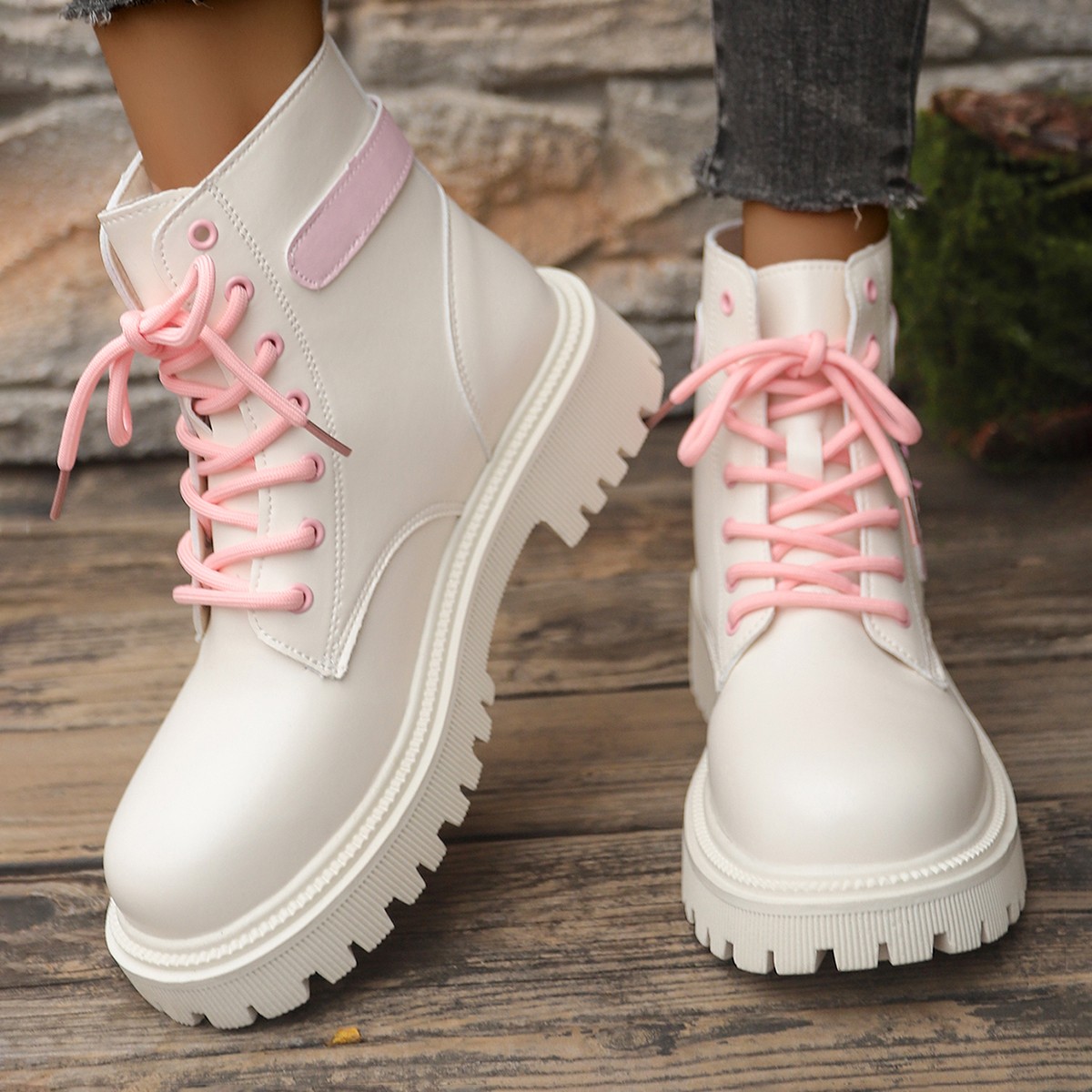 Women Boots Fashion Autumn Win - Soft Sole Booties 评论和价格