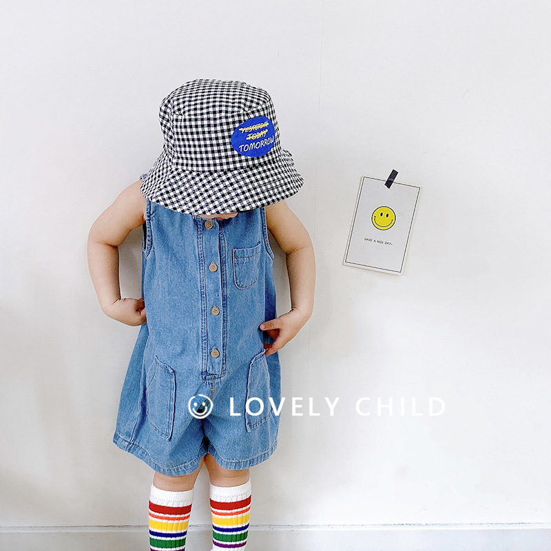2026 Summer Korean Style Sleev - Baby Overall Denim 评论和价格
